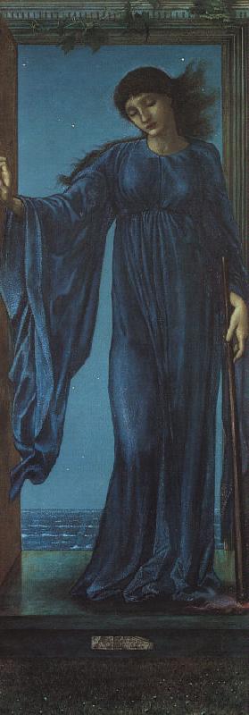 Burne-Jones, Sir Edward Coley Night oil painting image